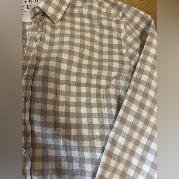 Frank and Eileen Women’s Gingham Barry Button Up 100% Cotton Small - Picture 5 of 12